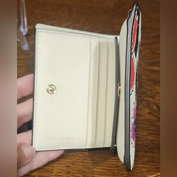 Tory Burch Wallet With Floral Design - Picture 6 of 10